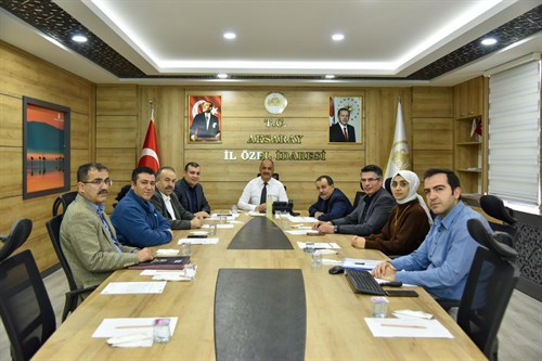 Genel Sekreterimiz Sn. Hakan Kılınçkaya başkanlığında, İl Encümen Toplantısı gerçekleştirildi.